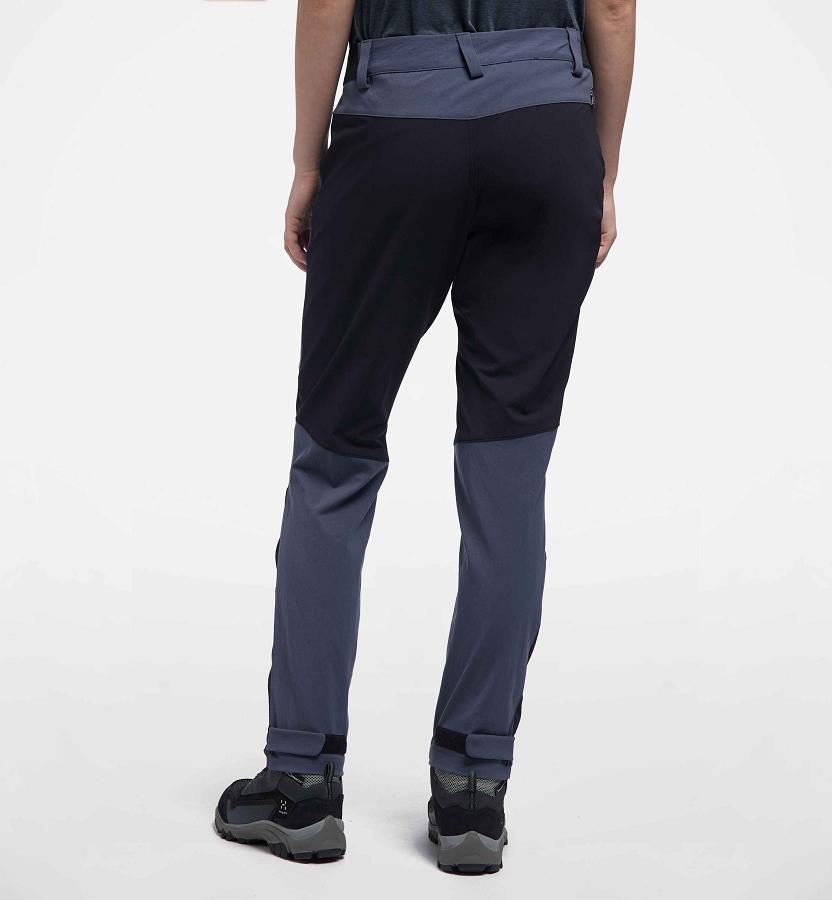 Haglöfs Womens Rugged Flex Hiking Pants Blue/Black New Zealand 70238ZXKF
